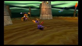 Spyro the Dragon  Tree Tops Walkthrough PS1 [upl. by Kitarp]