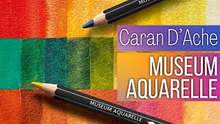 Caran D’Ache Museum Aquarelle Colored Pencils  Review [upl. by Runstadler]