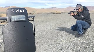 SWAT Ballistic Shield Test [upl. by Tekcirc300]