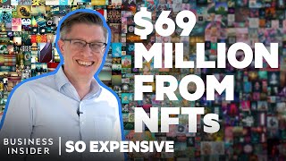 Beeple Explains The Absurdity Of NFTs  So Expensive [upl. by Behah62]