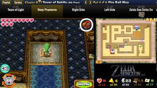 Legend of Zelda Spirit Tracks Walkthrough 03 22 quotTower of Spirits 2 Snow Rail Mapquot [upl. by Perni487]