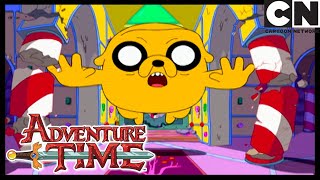 Finn vs Enderman Minecraft Episode  Adventure Time  Cartoon Network [upl. by Xerxes]