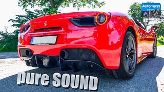 Ferrari 488 Spider 670hp  pure SOUND 60FPS [upl. by Pisarik891]