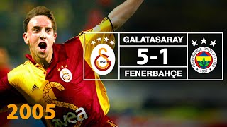 Nostalji Maçlar  Galatasaray 5  1 Fenerbahçe 20042005 Türkiye Kupası Finali 🏆 [upl. by Brower784]