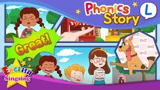 Phonics Story L  English Story  Educational video for Kids [upl. by Onid]