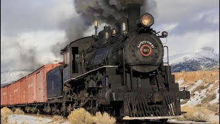 Nevada Northern Steam Trains [upl. by Noletta]