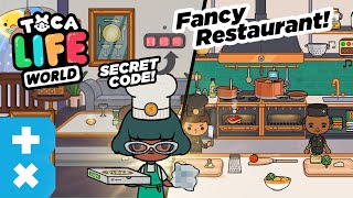 Secret Code at the Fancy Restaurant in Toca Life World [upl. by Elleivad]