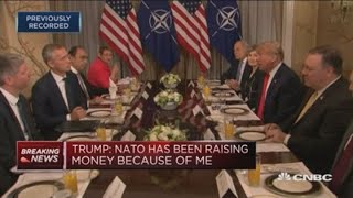 Germany is totally controlled by Russia Trump says  Squawk Box Europe [upl. by Ydoow]