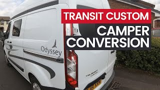 VAN TOUR Ford Transit Custom Camper Conversion [upl. by Fiorenze]