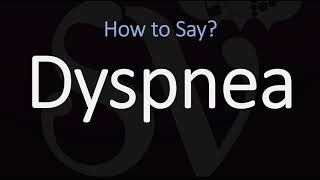 How to Pronounce Dyspnea CORRECTLY Meaning amp Pronunciation [upl. by Aitselec]