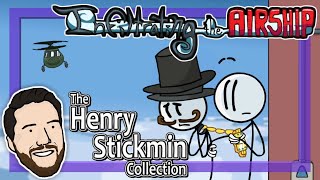 Infiltrating the Airship Remastered  The Henry Stickmin Collection All Fails Endings amp Bios [upl. by Enorej389]