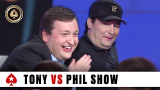 Phil Hellmuth vs Tony G FUNNIEST moments ♠️ Best of The Big Game ♠️ PokerStars [upl. by Atsyrt]