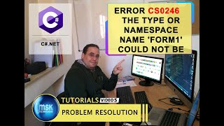 C Problem  Error CS0246 The type or namespace name Form1 could not be found [upl. by Aisatal]