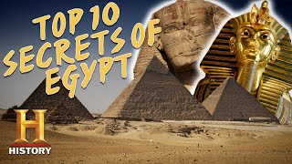 TOP 10 SECRETS OF ANCIENT EGYPT  History [upl. by Yracaz427]