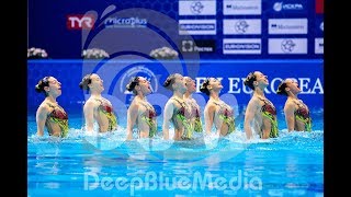 Nuoto Sincronizzato  Europeo 2019  Squadra Tecnica Italia [upl. by Nywnorb]