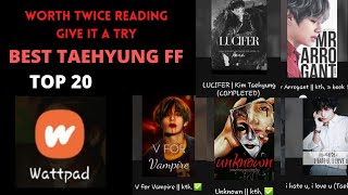 TOP 20 Taehyung Fanfiction on Wattpad  Completed FF [upl. by Ellehctim]