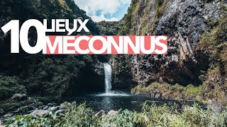 10 lieux MÉCONNUS mais à voir ABSOLUMENT à la RÉUNION [upl. by Ynattyrb]