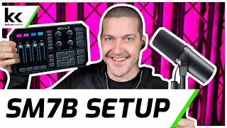 GoXLR amp Shure SM7B Setup  Best Mic Settings [upl. by Lirrehs]