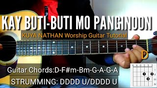 Kay butibuti mo Panginoon Worship Easy Guitar [upl. by Gnim582]