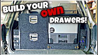 How to Build your own DRIFTA drawers  Ultimate DIY drawer build [upl. by Htrag]