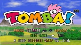 Tomba DEMO  PSX  PS1  169 Widescreen [upl. by Adlin381]