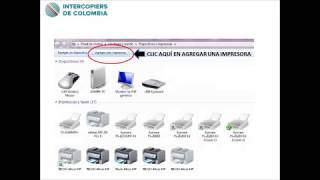 COMO INSTALAR RICOH AFICIO MP EN RED NETWORK CONNECTION O POR USB [upl. by Eneluqcaj]