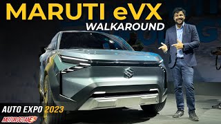 Maruti ki ELECTRIC SUV for India  Auto Expo 2023 [upl. by Tailor]