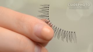 Ardell 110 Natural Black False Lashes Review amp Demo CORRIE V [upl. by Thomson]