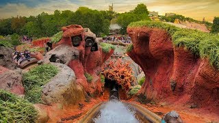 4K Splash Mountain Front Row POV  Magic Kingdom  Walt Disney World Resort [upl. by Jea]