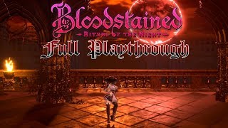 Bloodstained Ritual of the Night  Full Game Playthrough Miriam No Commentary [upl. by Eegnat]