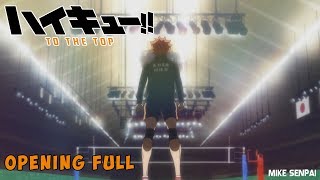 AMV Haikyuu TO THE TOP Opening Full [upl. by Siuqramed77]