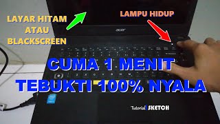 Cara Mengatasi Laptop Menyala Tapi Tidak ada Tampilan Blank [upl. by Cheri710]