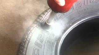 How to properly fix tire on the sidewall [upl. by Irrak]