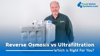 Reverse Osmosis vs Ultrafiltration [upl. by Shirberg217]