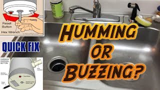 How To Fix A Broken Garbage Disposal Humming or Buzzing [upl. by Settera]