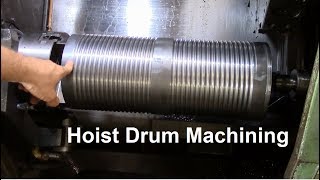 Hoist Drum Machining [upl. by Soloma]