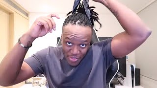 KSI Shows his Forehead [upl. by Nnahs]