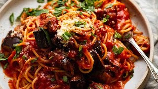 Pasta alla norma Eggplant Pasta [upl. by Dnaltroc714]