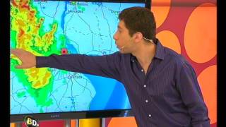 El clima hoy  Telefe Noticias [upl. by Bennion554]