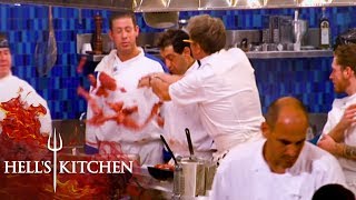 Gordon Ramsay Goes Berserk Over Wasted Fillet  Hells Kitchen [upl. by Pasho]