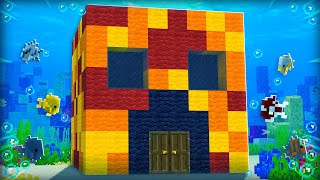 Preston vs Brianna UNDERWATER House Battle  Minecraft [upl. by Ymeraj232]