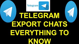 How to Export Chats on Telegram  How to Download Everything From Telegram to Local Storage [upl. by Sakmar]