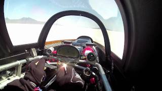 Speed Demon 426 mph Run  Cockpit View [upl. by Belvia]