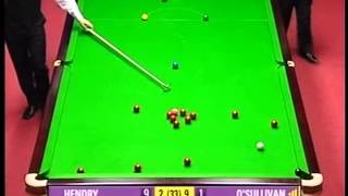 2004 World Snooker Championship SF Ronnie OSullivan vs Stephen Hendry Session 2 BBC [upl. by Patrice]