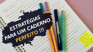 COMO ORGANIZAR O CADERNO DE ESTUDOS NA PRÁTICA [upl. by Vernon]