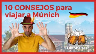 10 Consejos para Viajar a MUNICH  Bonus Oktoberfest [upl. by Woolson]