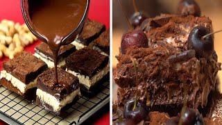 10 Chocolate Brownies Cakes amp Dessert Recipes [upl. by Trudie229]