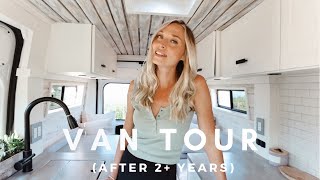 VAN TOUR  THREE YEARS LIVING ON THE ROAD [upl. by Eelsew]