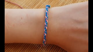 Tuto bracelet brésilien [upl. by Llertrac]