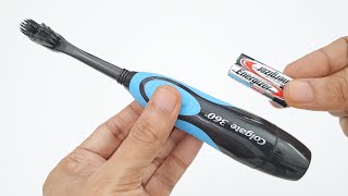 Colgate 360 Electric Toothbrush  How to Remove BatteryHead [upl. by Llenrev]